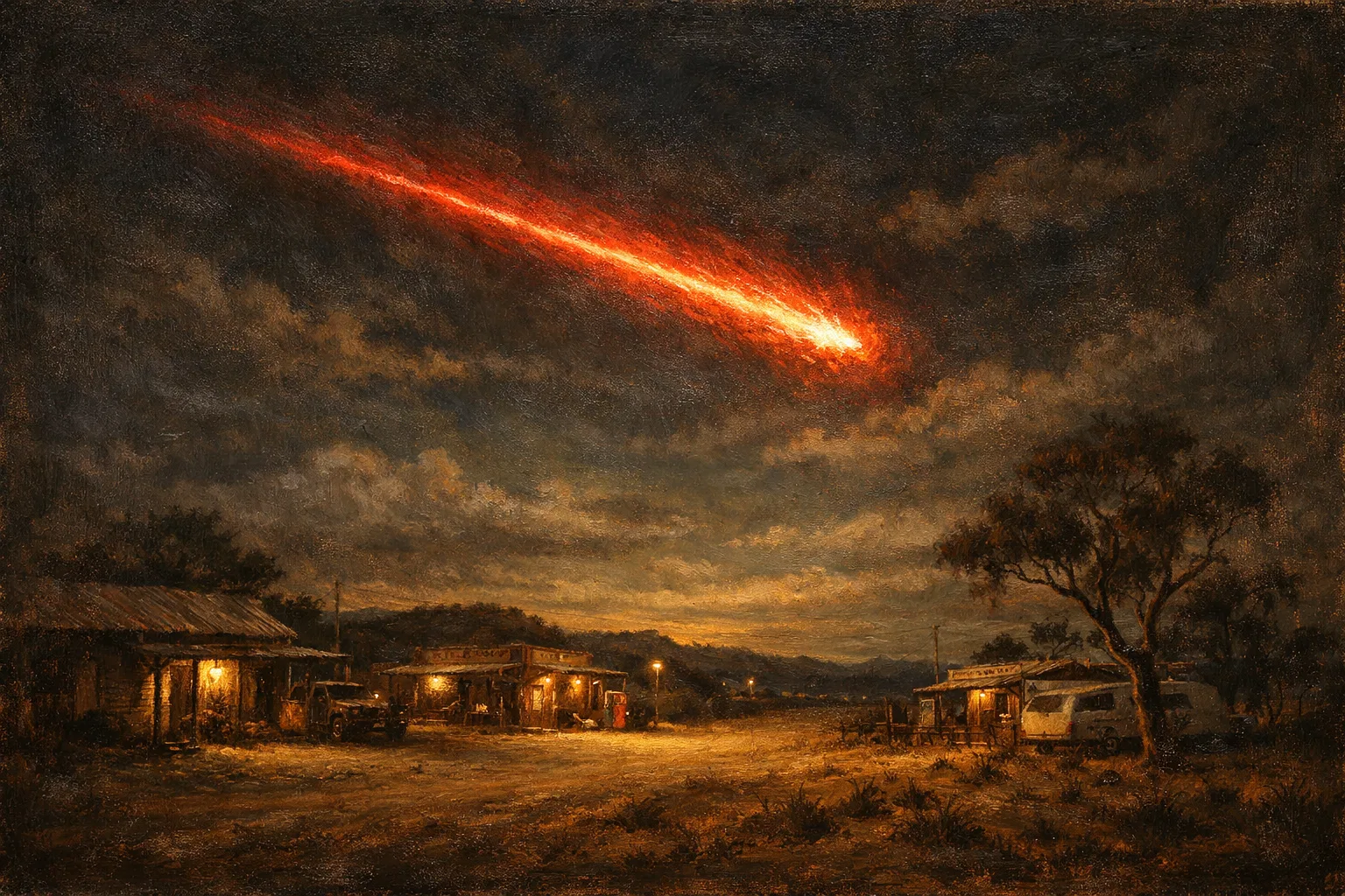 Overview image for Were Katherine's 1974 Lights Rocket Debris?