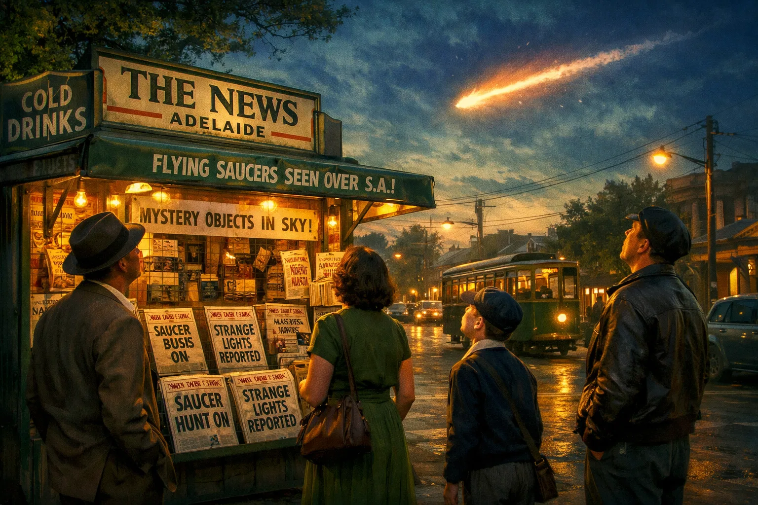 Overview image for Why Did South Australia's Skies Fill With Saucers?