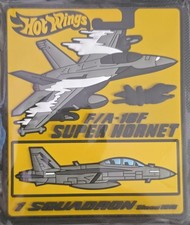 Listing image for RAAF 1 Sqn F/A-18F Super Hornet Yellow Hot Wings F18 3D PVC Patch