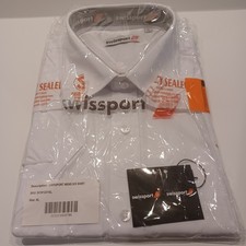 Listing image for Aviation Memorabilia Swissport Handling Short Sleeved White Shirt. XL.